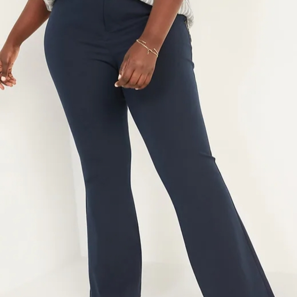 Old Navy Dark Blue Flare Pants